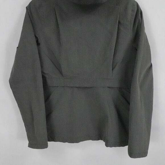 Toad&Co Swingout Jacket Mens Medium Gray Hooded Full Zip Windbreaker Outdoors - Picture 7 of 14